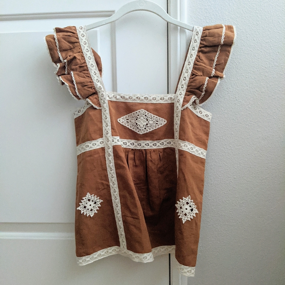 NWT Sezane Zora Top